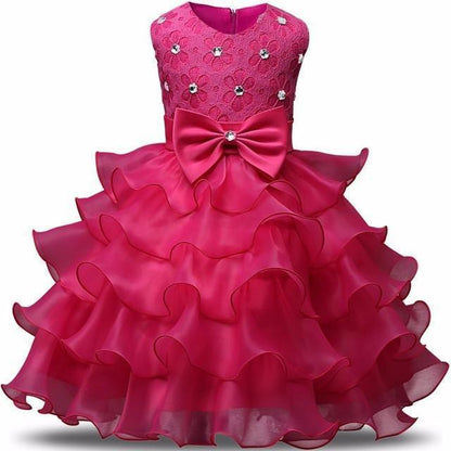 Girls Dress, Girls Party Dress For Kids 3-7 Yrs - Girls Dresses - LeStyleParfait