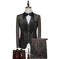 Gorka Luxury Three Piece Tuxedo Suit - Tuxedo Suit - LeStyleParfait