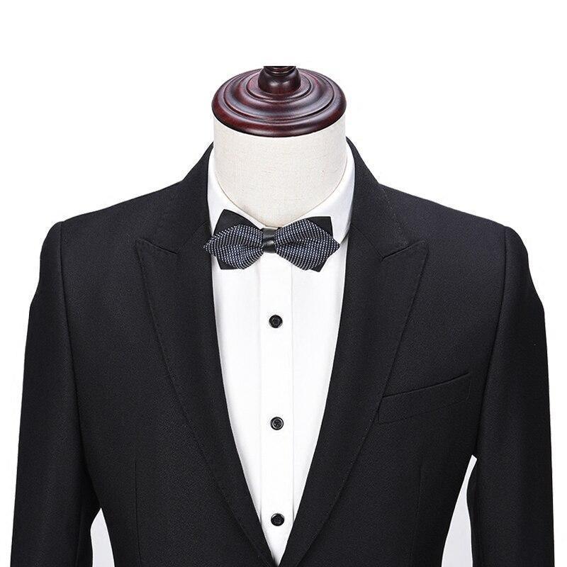 Grand Event Black Three Piece Men Suit - Tuxedo Suit - LeStyleParfait