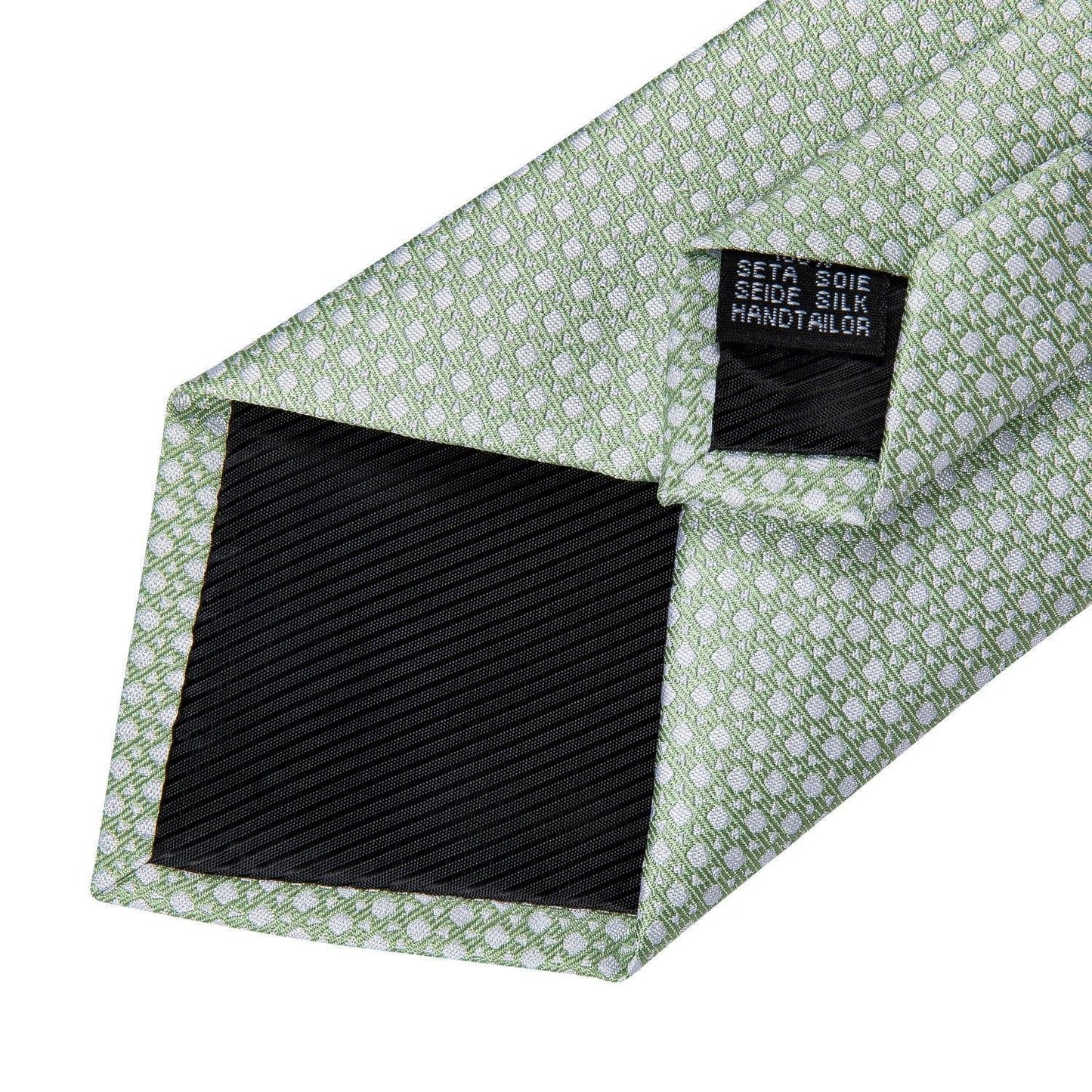 Green Luxury Necktie Set - Necktie - LeStyleParfait