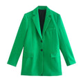 Green Mini Skirt Suit - Skirt Suit - LeStyleParfait