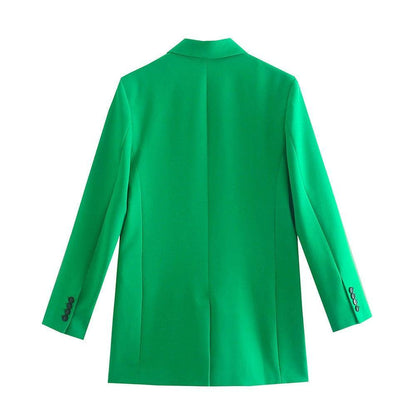 Green Mini Skirt Suit - Skirt Suit - LeStyleParfait