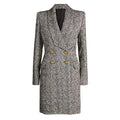 Herringbone Winter Coat For Women - Coat - LeStyleParfait