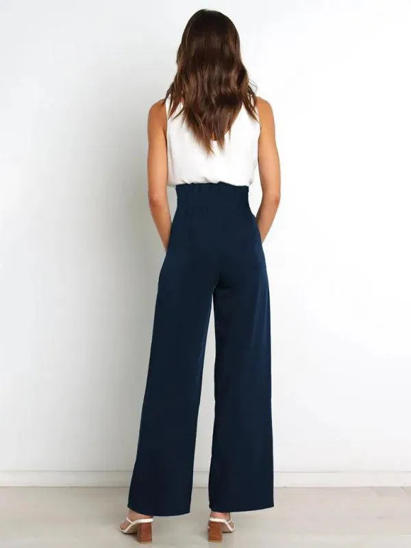 High Waist Wide Leg Women Pants - Women Pants - LeStyleParfait