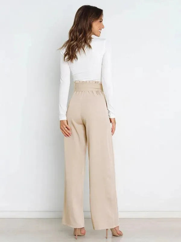 High Waist Wide Leg Women Pants - Women Pants - LeStyleParfait