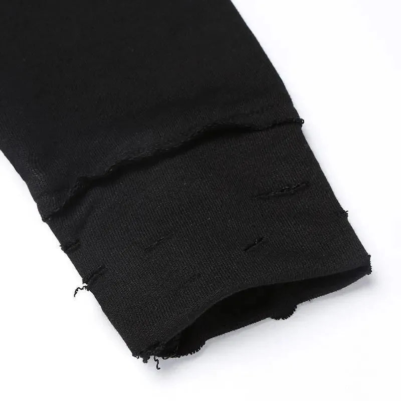 Hole Men Hoodie - Men Hoodie - LeStyleParfait