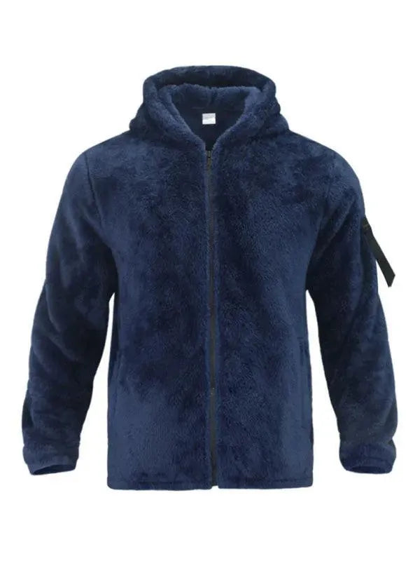 Hooded Fleece Men Winter Jacket - Winter Jacket - LeStyleParfait