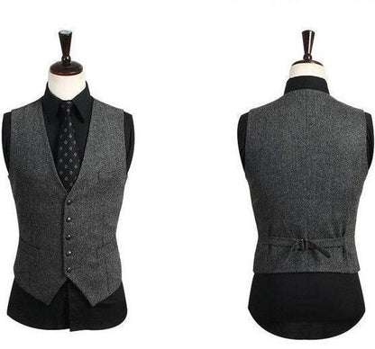 John Mitford Three Piece Tweed Suit - Tweed Suit - LeStyleParfait