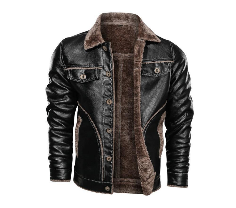 Johny Leather Motorcycle Jacket For Men - Leather Jacket - LeStyleParfait