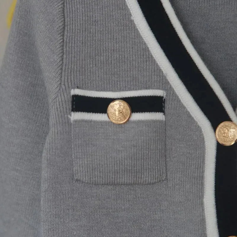 Kids Skirt Suit Girls Cardigan With Skirt Cothing Set - Kids Clothing Set - LeStyleParfait