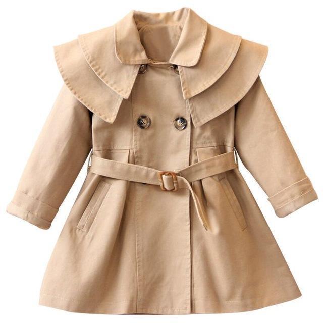 Kids Trench Coat Children Fashion Jacket - Trench Coat - LeStyleParfait