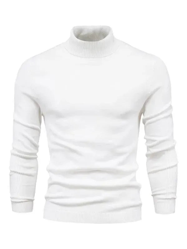 Knitwear Turtleneck Men Pullover Sweater - Pullover Sweater - LeStyleParfait