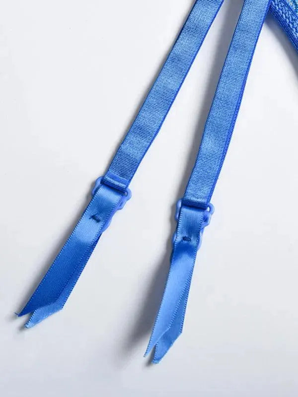 Lace Embroidery Floral Lingerie Set - Lingerie Set - LeStyleParfait