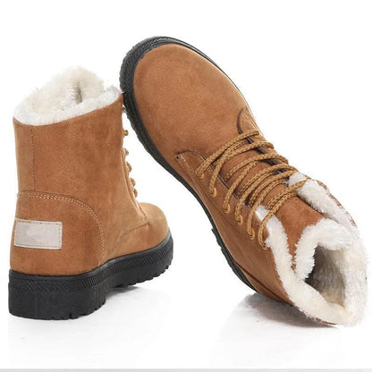 Lace Up Winter Women Snow Boots - Snow Boots - LeStyleParfait