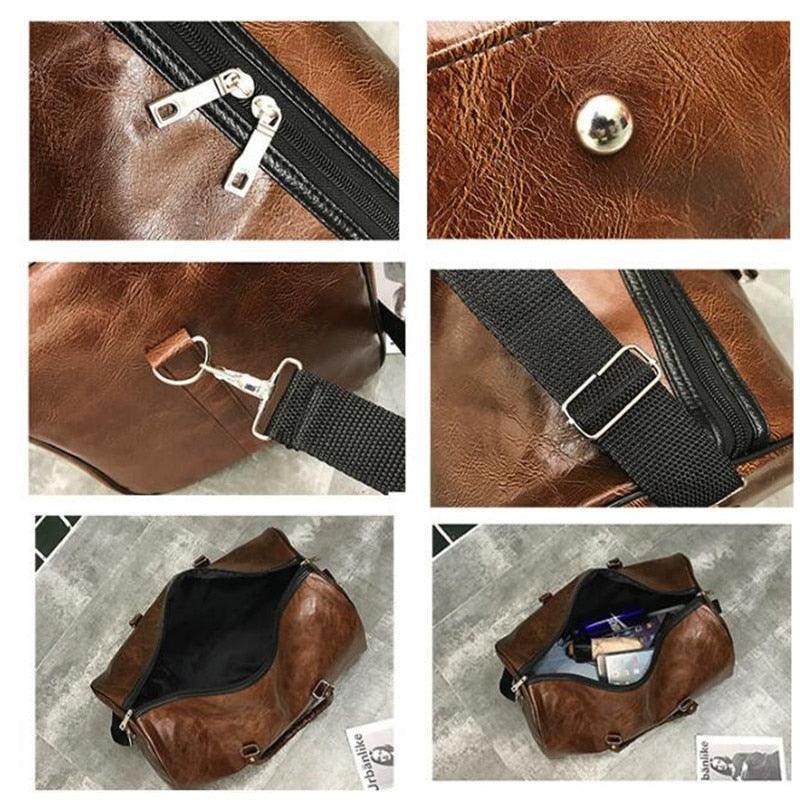 Leather Duffel Bags For Men - Bag - LeStyleParfait
