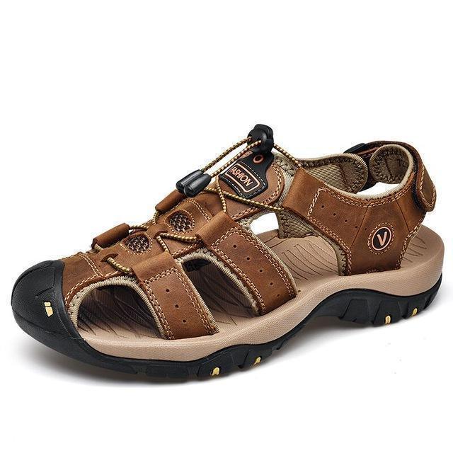 Leather Outdoor Sandals - Sandals - LeStyleParfait