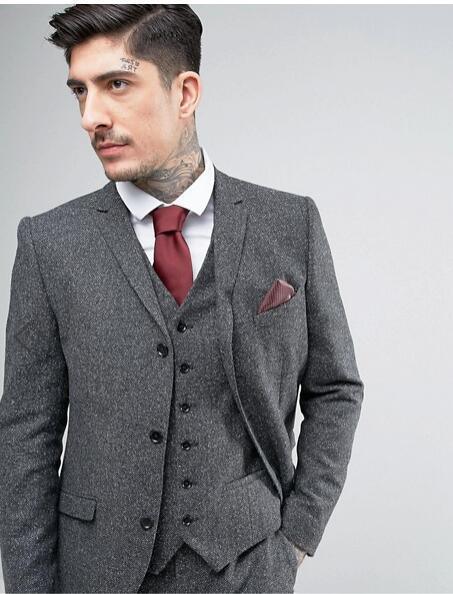 Lindsay Grey Tweed Suit - Tweed Suit - LeStyleParfait
