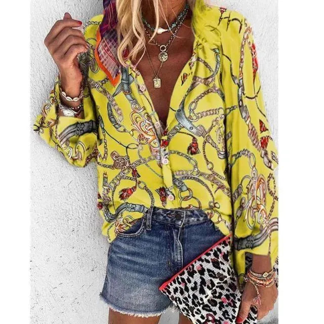 Loose Casual Blouses - Women's Shirt - LeStyleParfait