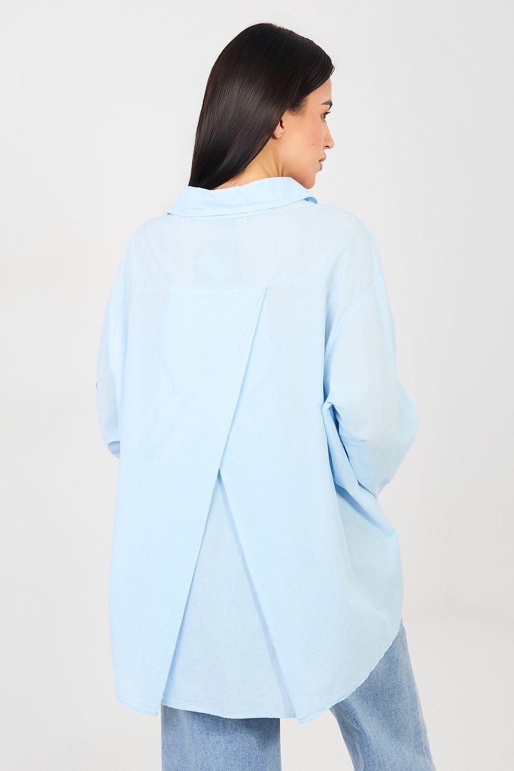 Loose Cotton Button Pocket Shirt-Women's Shirts-LeStyleParfait