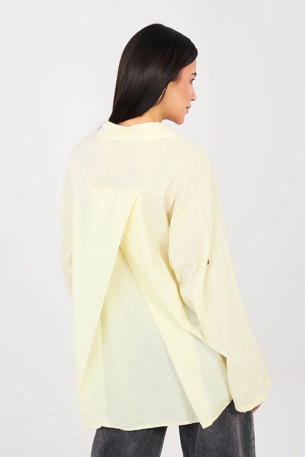 Loose Cotton Button Pocket Shirt-Women's Shirts-LeStyleParfait