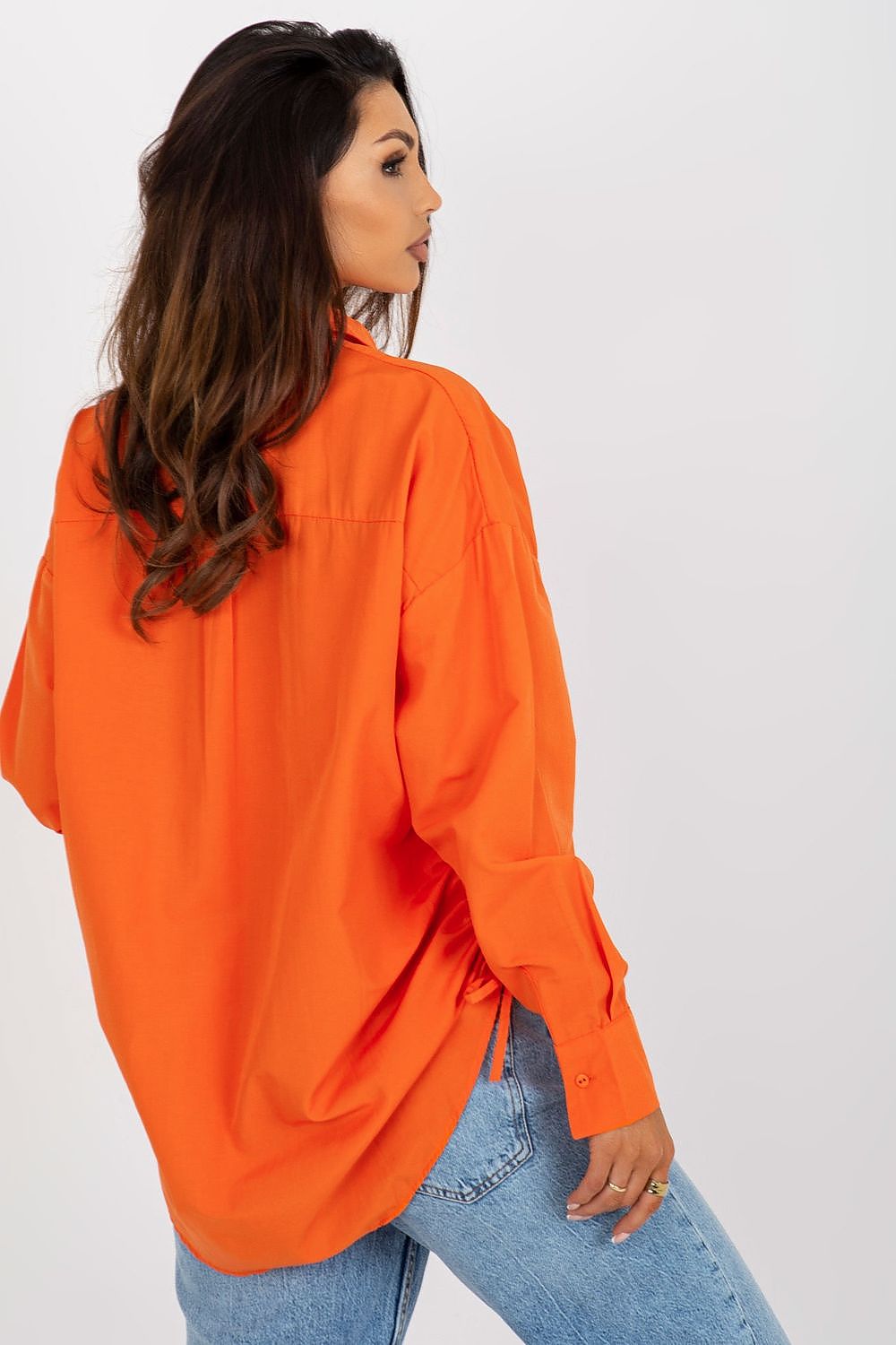 Loose Side Tie Women's Shirt-Women's Shirts-LeStyleParfait