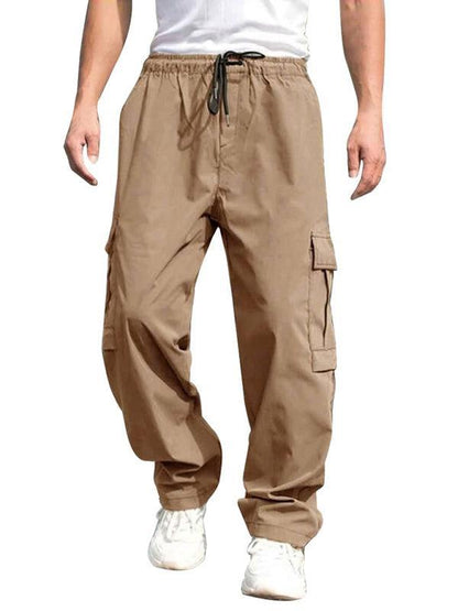 Loose Straight Casual Trousers - Men's Pants - LeStyleParfait
