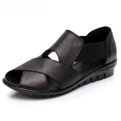 Low Heel Sandals - Wedge Shoes - LeStyleParfait