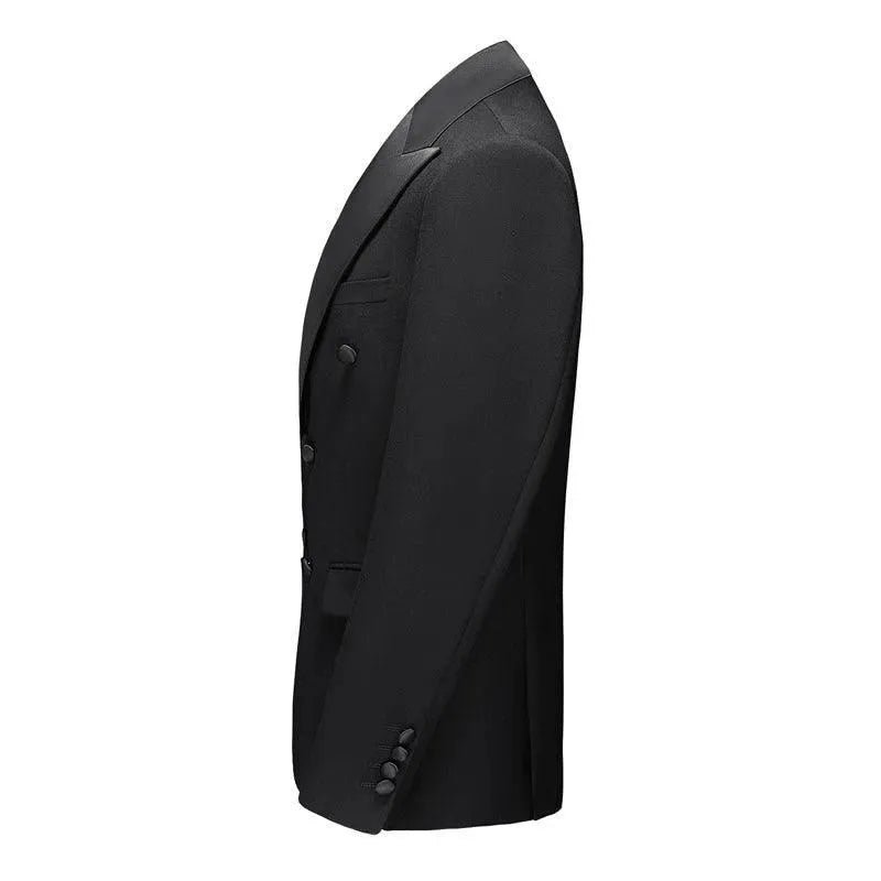 Luca Double-Breasted Tuxedo Suit - Tuxedo Suit - LeStyleParfait