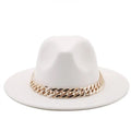 Luxury Fedora Hat With Chain - Fedora Hat - LeStyleParfait