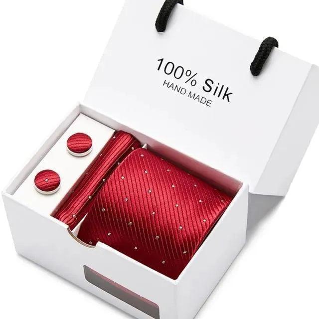 Luxury Men Necktie Set - Necktie | LeStyleParfait-Necktie