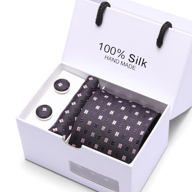 Luxury Men Necktie Set - Necktie - LeStyleParfait