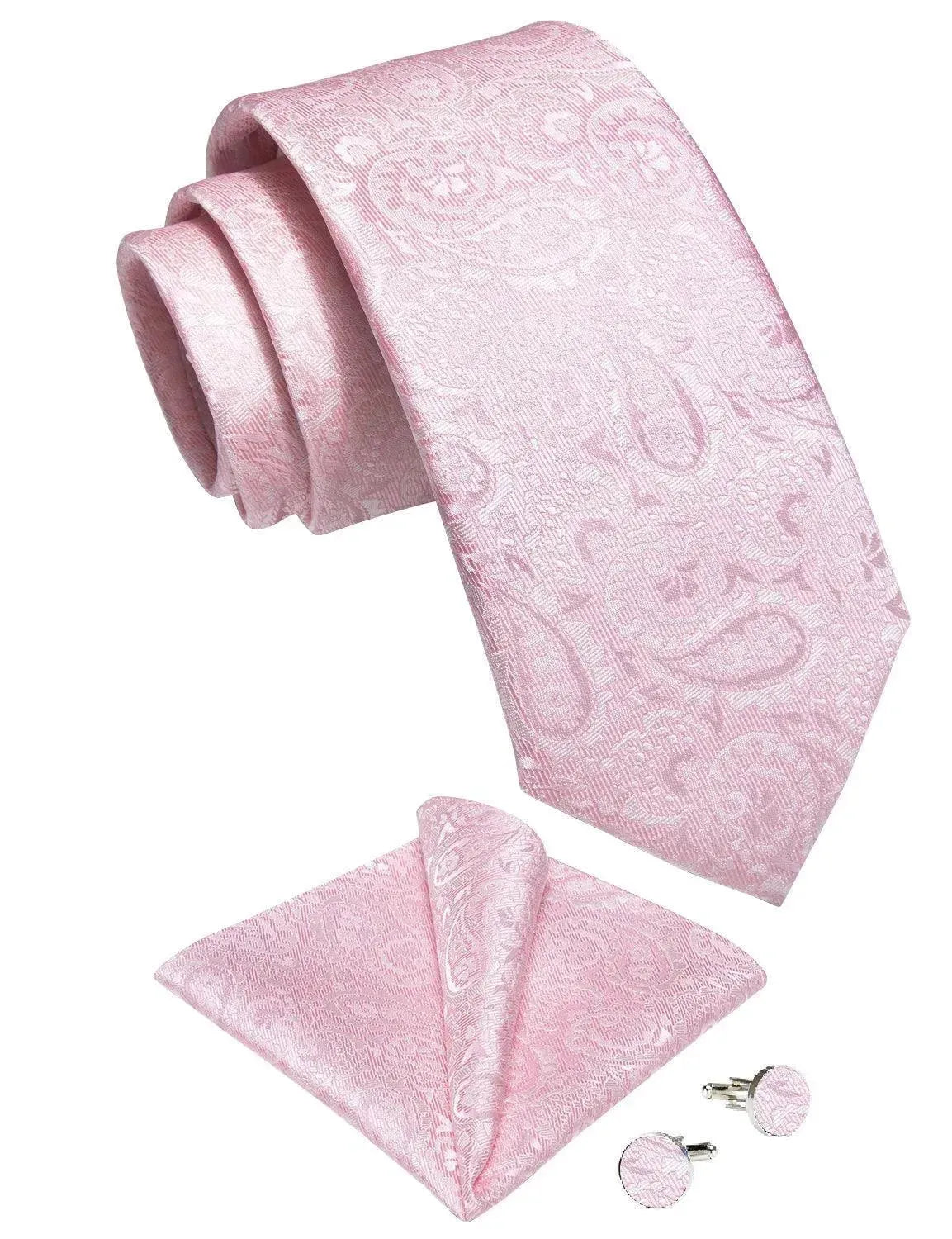 Luxury Paisley Necktie Set - Necktie - LeStyleParfait