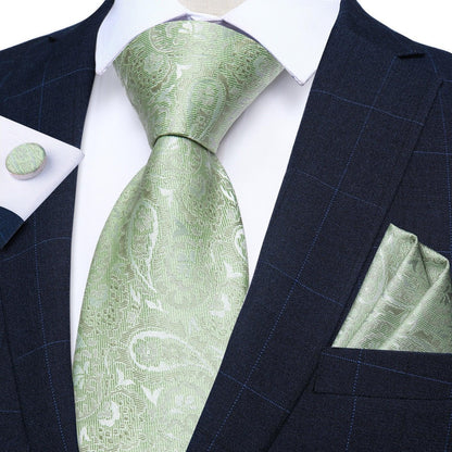 Luxury Paisley Necktie Set - Necktie - LeStyleParfait