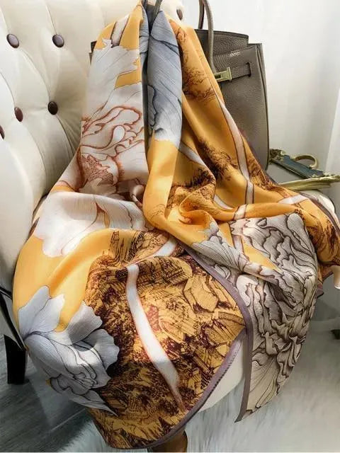 Luxury Silk Scarves For Women - Scarf - LeStyleParfait
