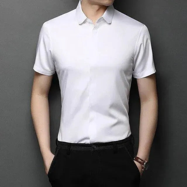 Lydon Short Sleeves Shirt For Men - Casual Shirt - LeStyleParfait