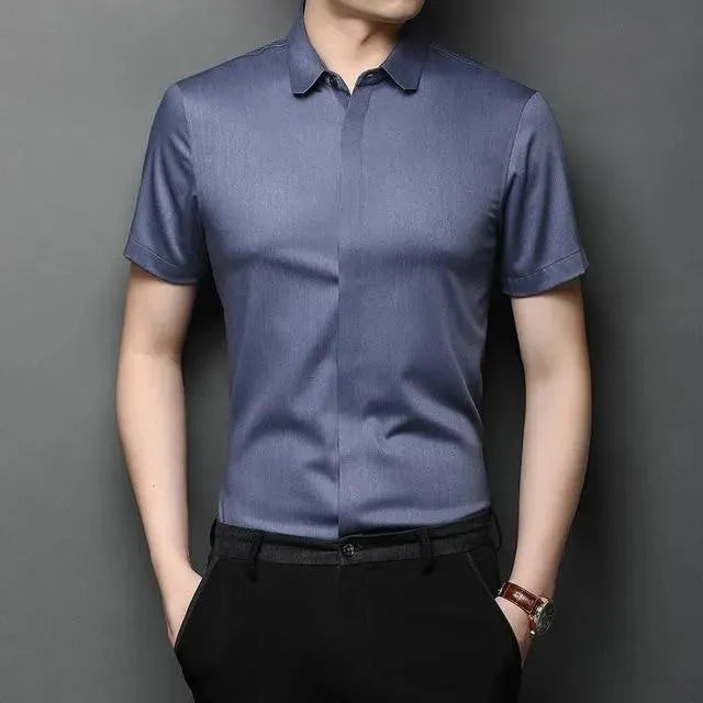 Lydon Short Sleeves Shirt For Men - Casual Shirt - LeStyleParfait