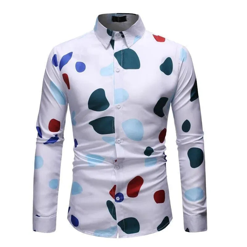 Maoui Casual Shirt For Men - Long Sleeve Shirt - LeStyleParfait