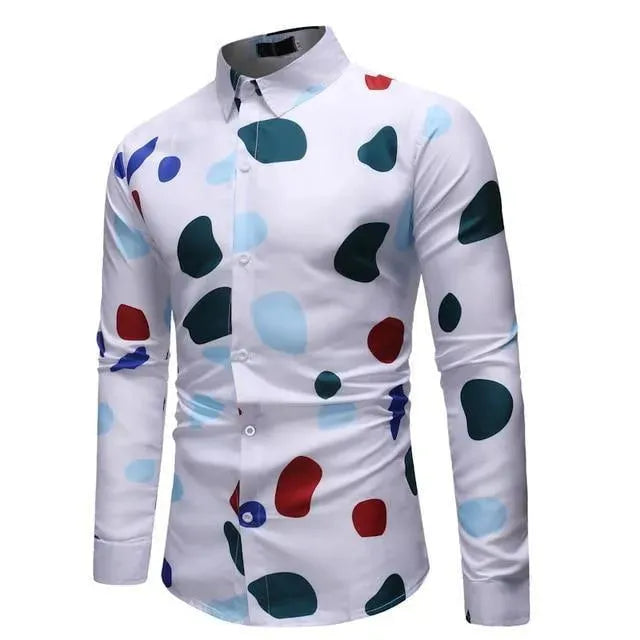 Maoui Casual Shirt For Men - Long Sleeve Shirt - LeStyleParfait