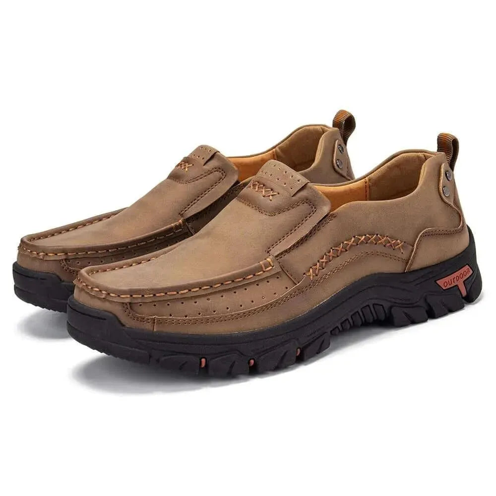 Mattia Outdoor Leather Shoes - Casual Shoes - LeStyleParfait