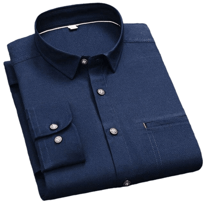 Mauricio Oxford Men Dress Shirt - Dress Shirt - LeStyleParfait