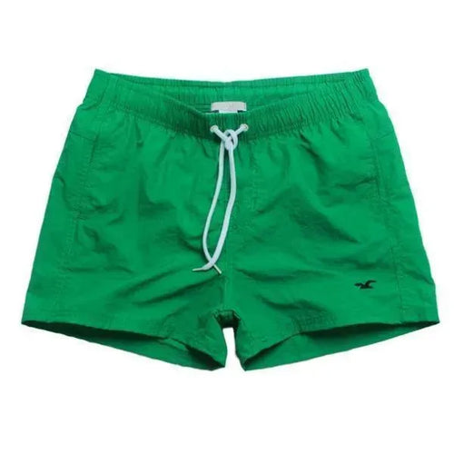 Men Black Minimalist Swim Shorts