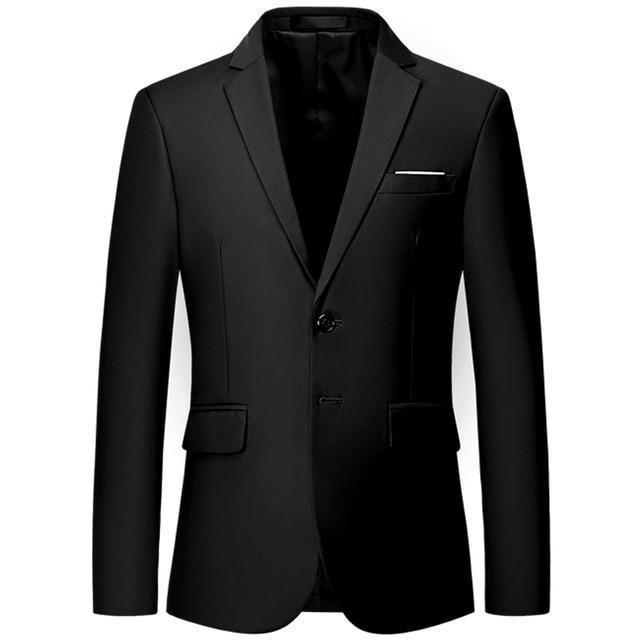 Men Blazer - 2-Button Formal Blazer - Men's Blazer - LeStyleParfait