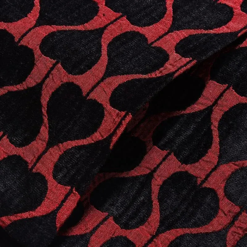 Men Blazer - Red Lapel Collar Tuxedo Blazer - Tuxedo Blazer - LeStyleParfait