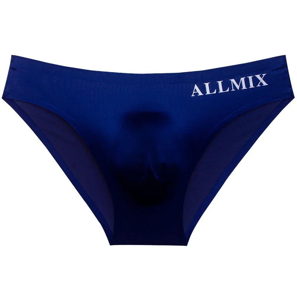 Men Briefs Sexy Soft U Convex Thong Bikini Low Waist Underwear Panties Swimwear Lingerie Classic Basics High Elastic Underpants