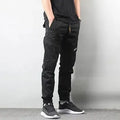 Men Cargo Pants, Drawstring - Men's Jeans - LeStyleParfait
