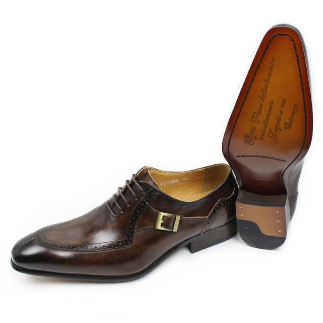 Men Dress Shoes - Bocelli Luxury Leather Shoes - Dress Shoes - LeStyleParfait