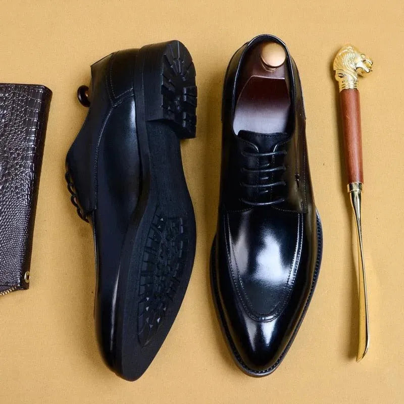 Men Dress Shoes - Michelangelo Oxford Shoes - Dress Shoes - LeStyleParfait