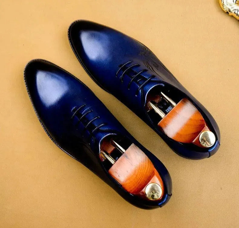 Men Dress Shoes - Vittorino Dress Leather Shoes - Dress Shoes - LeStyleParfait