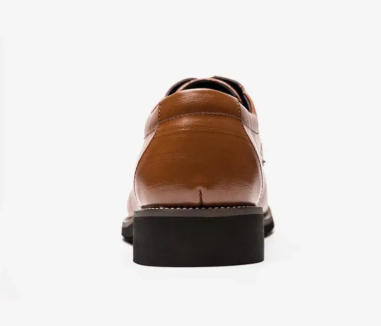 Men Dress Shoes - Wingtip Leather Shoes - Dress Shoes - LeStyleParfait