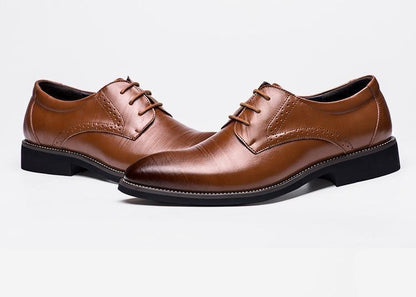 Men Dress Shoes - Wingtip Leather Shoes - Dress Shoes - LeStyleParfait